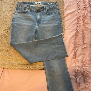 Wrangler high rise kick flare jeans sz 10